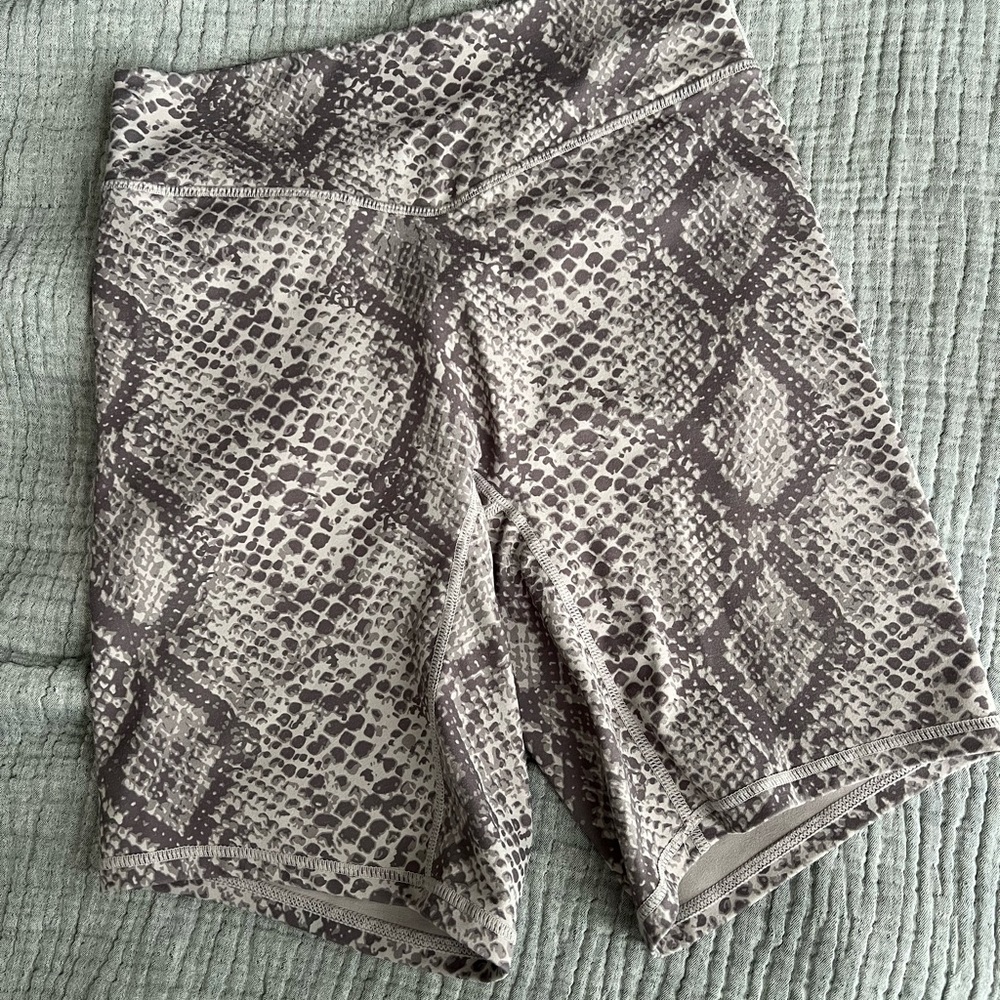 Vitality (Balance Athletica) snake skin bike shorts